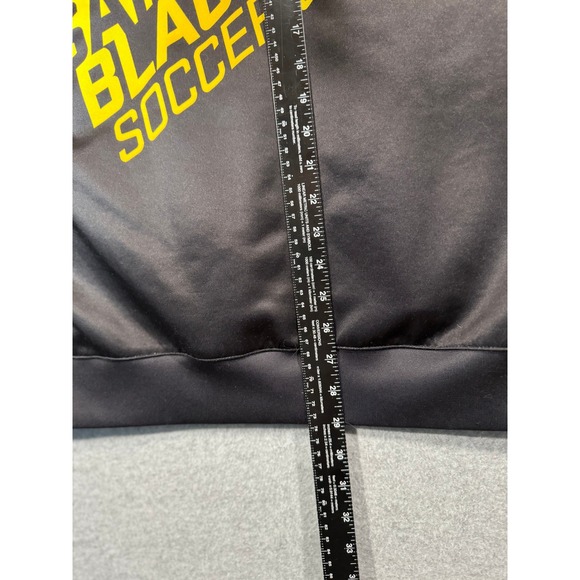 Hummel‎ Hoodie Pullover Soccer Club Blackhawk Yellow Black Mens Size XL - Picture 10 of 10